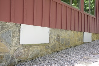 Airtight crawl space doors in Tecumseh