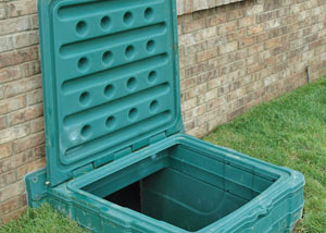 lockable crawl space access door installed in Sarnia