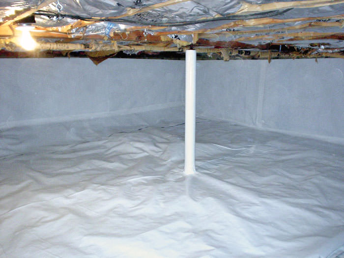 The Cleane Crawl E Vapor Barrier By London Windsor Chatham A Sealed Crawl E In Leamington With Vapor Barrier