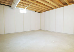 Basement waterproofing and finishing