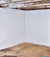 basement wall vapor barrier in Crediton