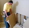 drywall repair installed in Crediton