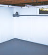 Sarnia, ON wet basement wall covering that tucks into a perimeter drainage system
