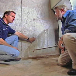 creating a basement waterproofing system with contractors in Exeter